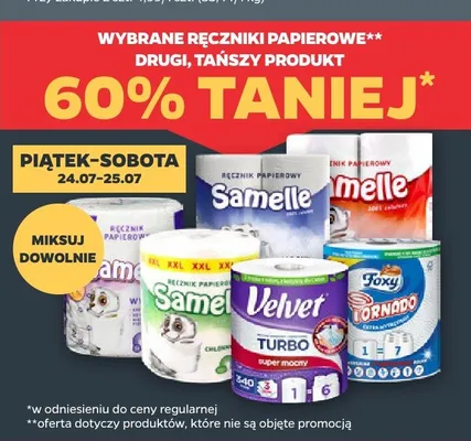 Ręczniki papierowe promocja w Netto