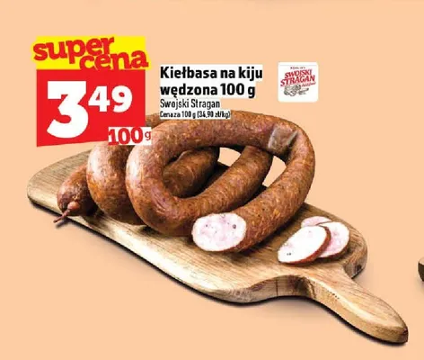 Kiełbasa na kiju wędzona Swojski Stragan promocja w TOPAZ