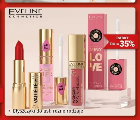 Błyszczyk do ust Eveline Cosmetics promocja w Drogeria Kosmyk