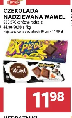 Czekolada nadziewana Wawel promocja w Stokrotka