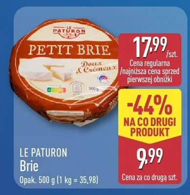 Brie promocja w Aldi
