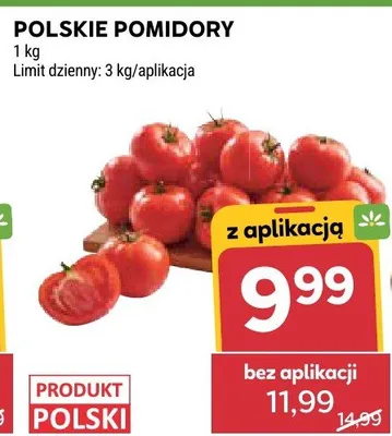 Pomidory rzymskie promocja w Stokrotka