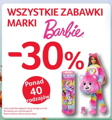 Zabawki marki Barbie promocja w Selgros