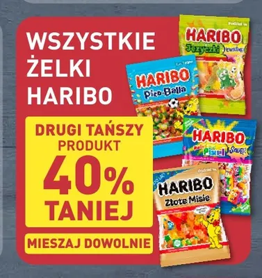 Żelki Języczki kwaśne Haribo promocja w Aldi