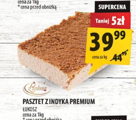 Pasztet z indyka premium Łukosz promocja w Arhelan