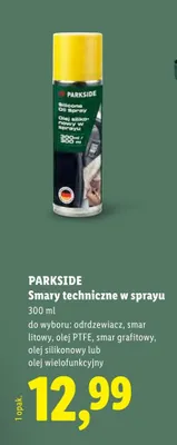 Smary techniczne w sprayu promocja w Lidl