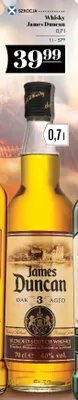 Whisky James Duncan promocja w POLOmarket