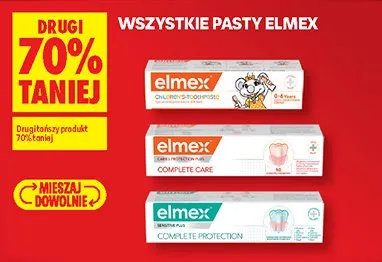 Pasty Elmex promocja w Biedronka