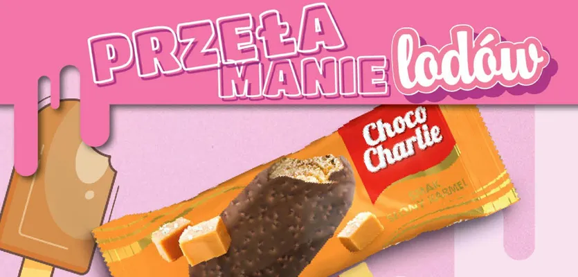 Lody Choco Charlie caramel promocja w POLOmarket