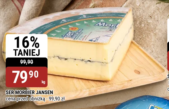 Ser Morbier Jansen promocja w bi1
