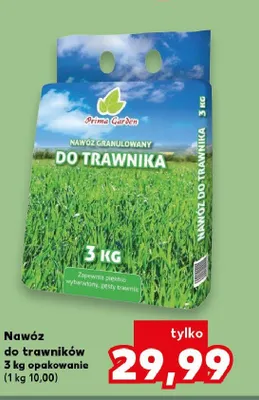Nawóz do trawników Prima Garden promocja w Kaufland