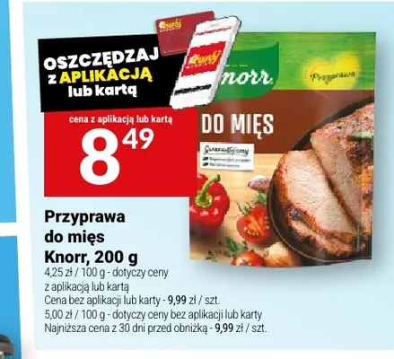 Przyprawa do mięs Knorr promocja w Twój Market