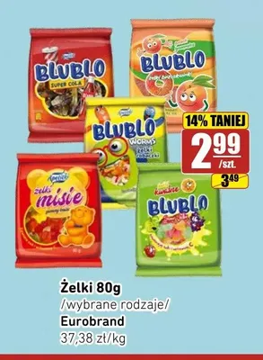 Żelki Blublo Worms promocja w API Market