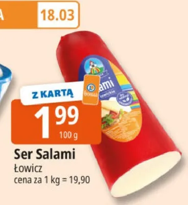 Ser Salami promocja w Leclerc