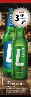 Piwo Lech Premium promocja w Arhelan