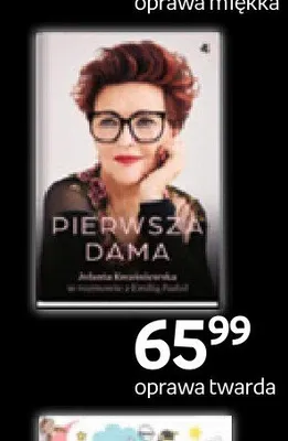 Książka Pierwsza Dama Jolanta Kwaśniewska promocja w Empik