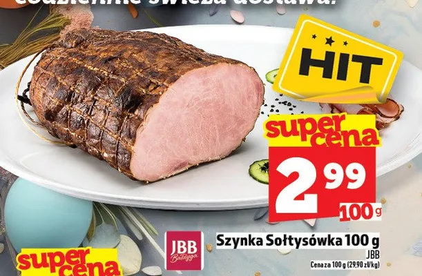 Szynka Sołtysówka 100 g promocja w TOPAZ
