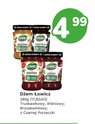 Dżem truskawkowy Łowicz promocja w Limonka
