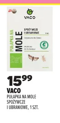 Pułapka na mole spożywcze i ubraniowe Vaco promocja w Drogerie Natura