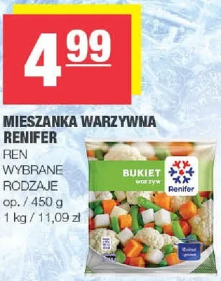 Mieszanka warzywna Renifer Ren promocja w SPAR