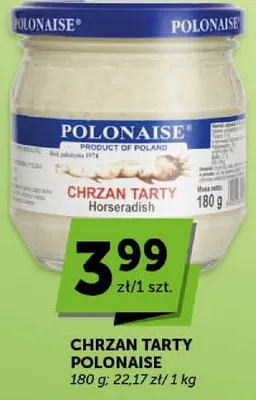 Chrzan tarty promocja w Groszek