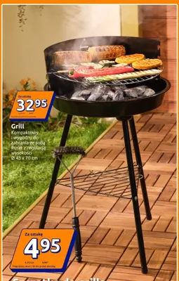 Grill kompaktowy promocja w Action