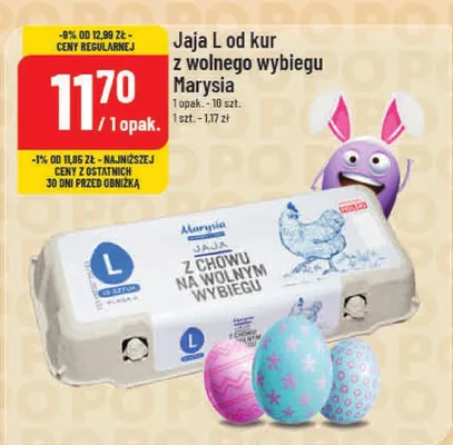 Jaja L od kur z wolnego wybiegu promocja w POLOmarket