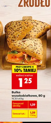 Bułka wysokobiałkowa promocja w Biedronka
