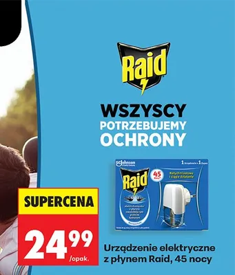 Urządzenie elektryczne z płynem 45 nocy promocja w Biedronka