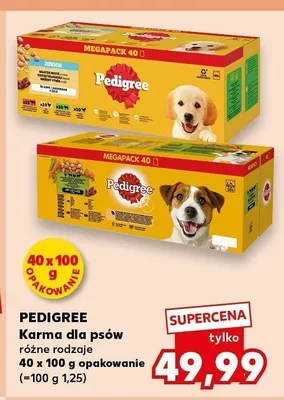Karma dla psów Pedigree promocja w Kaufland