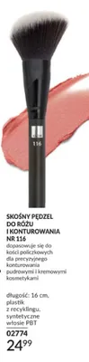 Skośny pędzel do różu i konturowania nr 116 Avon 16cm promocja w AVON