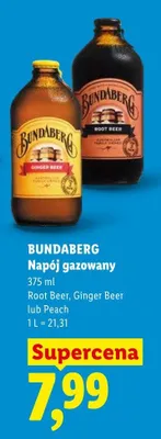 Napój gazowany Bundaberg promocja w Lidl