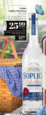 Wódka Soplica Szlachetna 0,5l promocja w POLOmarket