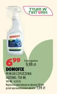 Płyn do czyszczenia łazienki Domofix promocja w Drogerie Natura