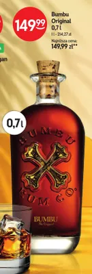 Rum Bumbu Original promocja w Żabka