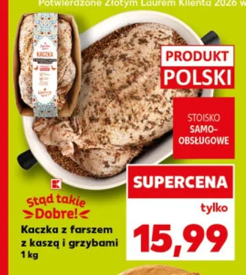 Kaczka z farszem z kaszą i grzybami Stąd takie Dobre! promocja w Kaufland
