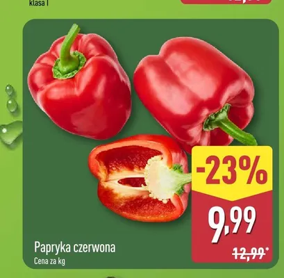 Papryka czerwona promocja w Aldi