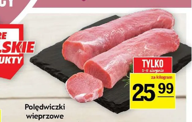 Polędwiczki wieprzowe promocja w Gram Market