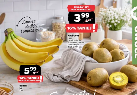 Kiwi Gold promocja w Netto