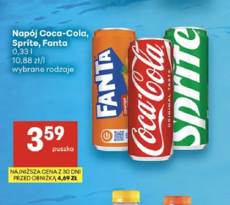 Napój Fanta promocja w Delikatesy Centrum