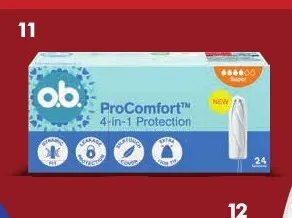 Tampony higieniczne o.b. promocja w Super-Pharm