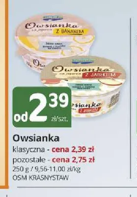 Owsianka OSM Krasnystaw promocja w Marketvita