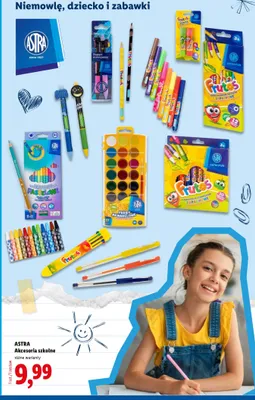Ołówki szkolne Astra promocja w Lidl