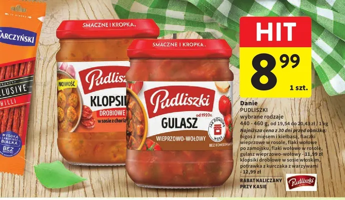 Danie Pudliszki promocja w Intermarche