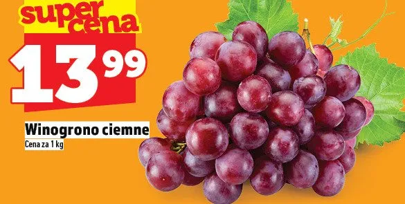 Winogrono ciemne promocja w TOPAZ
