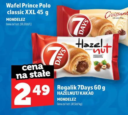 Rogalik 7Days Hazelnut promocja w TOPAZ