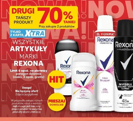 Artykuły marki Rexona promocja w Kaufland