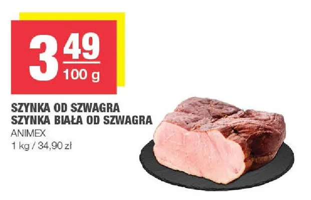 Szynka od szwagra szynka biała od szwagra promocja w SPAR