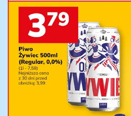 Piwo bezalkoholowe Żywiec 0,0% promocja w Hitpol