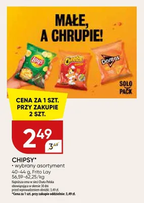 Chipsy wybrany asortyment promocja w Chata Polska